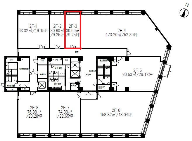 グラン南熊本511 2F-3 間取り